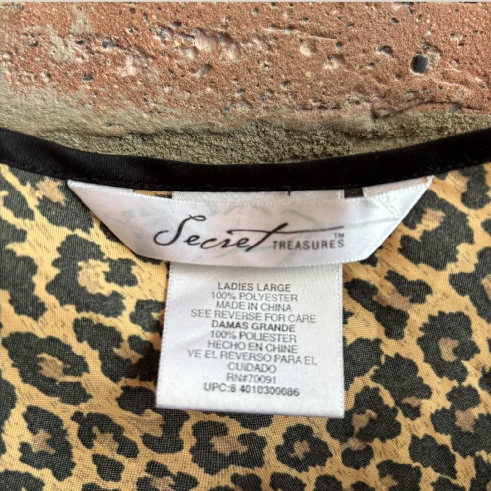 Secret Treasures Animal Print Dress - Picture 3 of 5